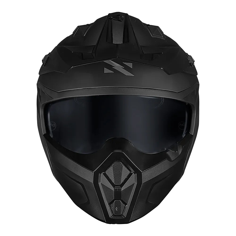CAPACETE NORISK DARTH II MONOCOLOR PRETO FOSCO