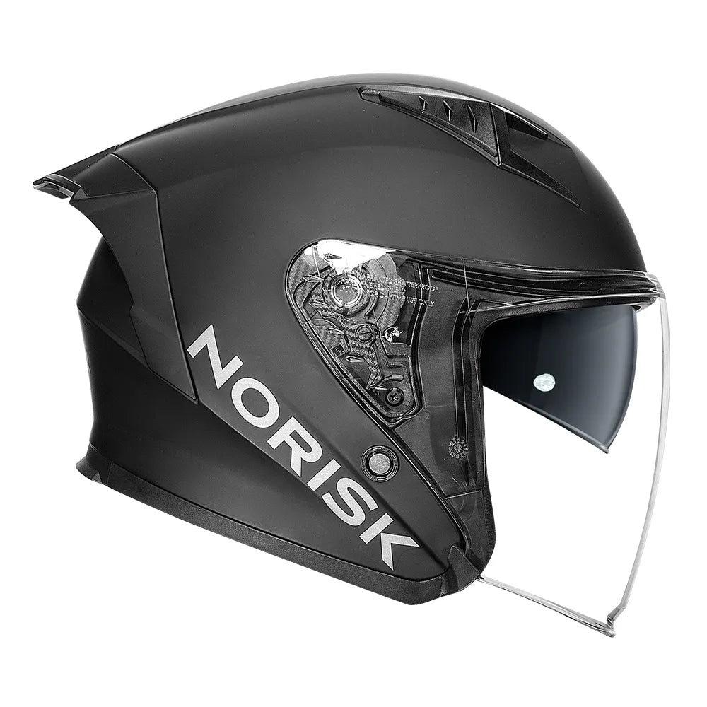 CAPACETE NORISK DOWNTOWN II MONOCOLOR PRETO FOSCO