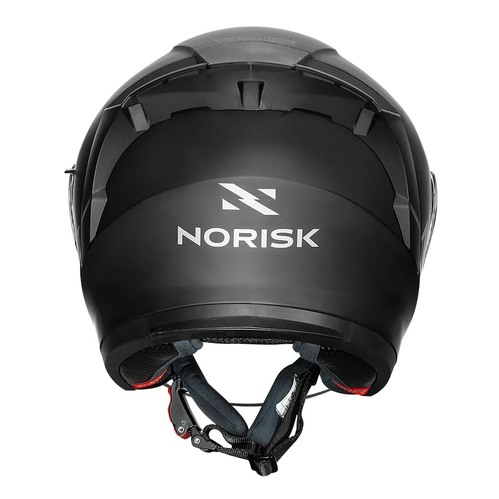 CAPACETE NORISK DOWNTOWN II MONOCOLOR PRETO FOSCO