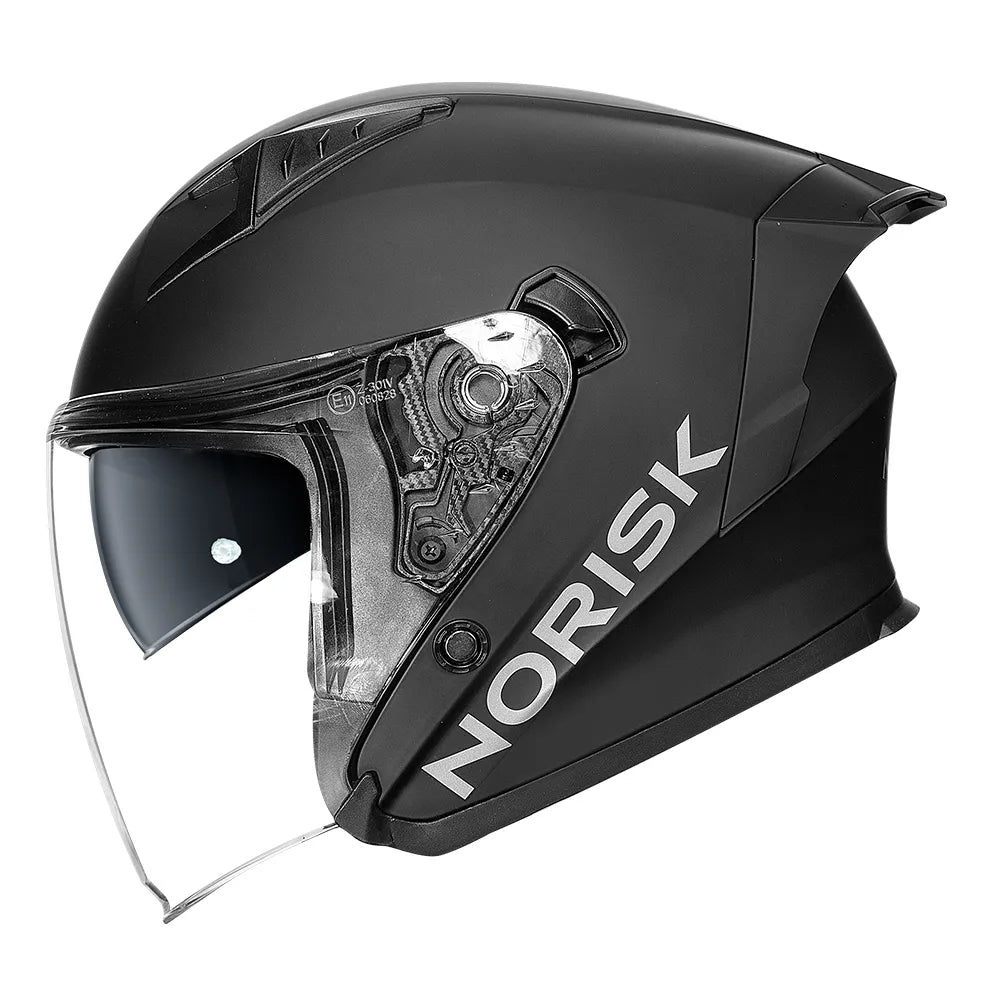 CAPACETE NORISK DOWNTOWN II MONOCOLOR PRETO FOSCO
