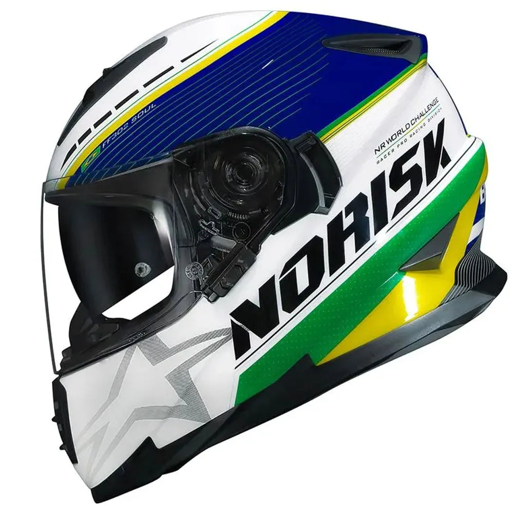 Capacete Norisk FF302 Grand Prix Brasil