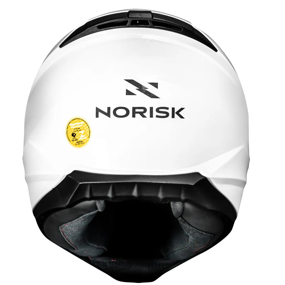 Capacete Norisk FF802 Razor Monocolor Branco