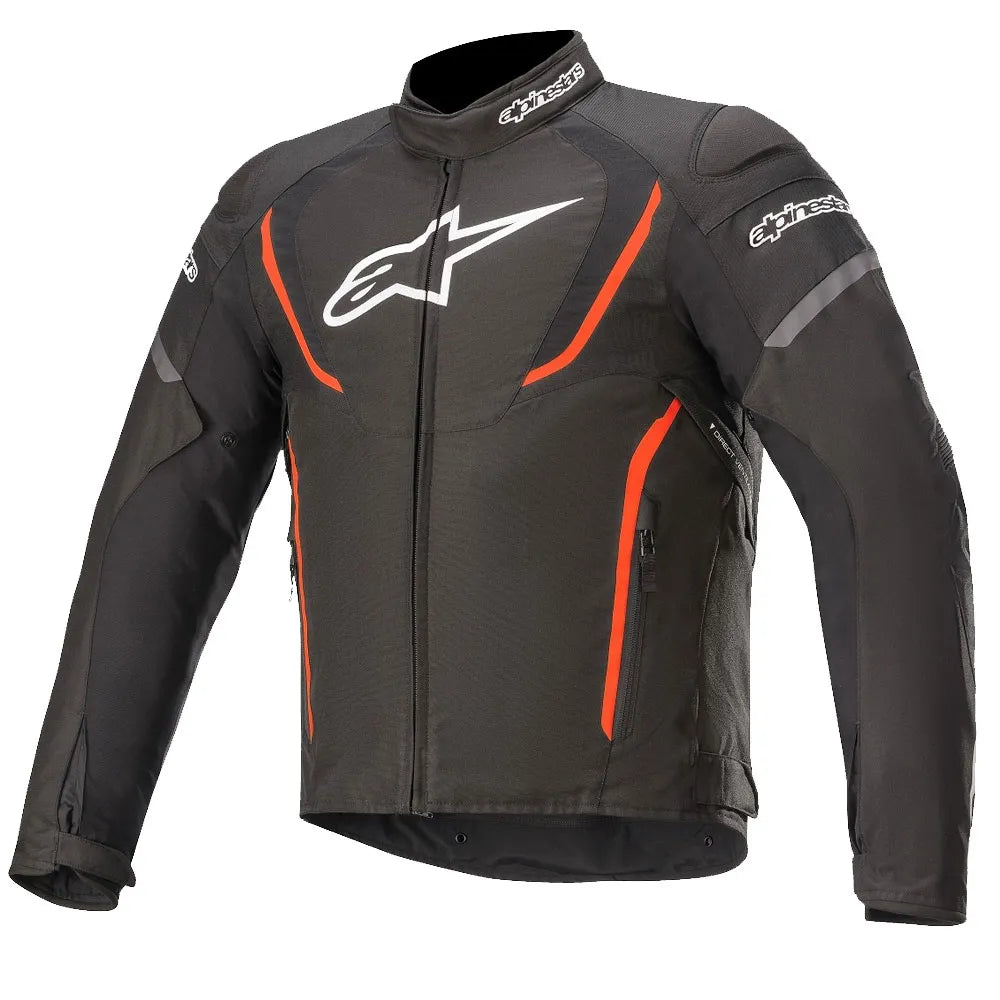 Jaqueta Alpinestars Masculina T-Jaws V3 Impermeável Preto/Vermelho