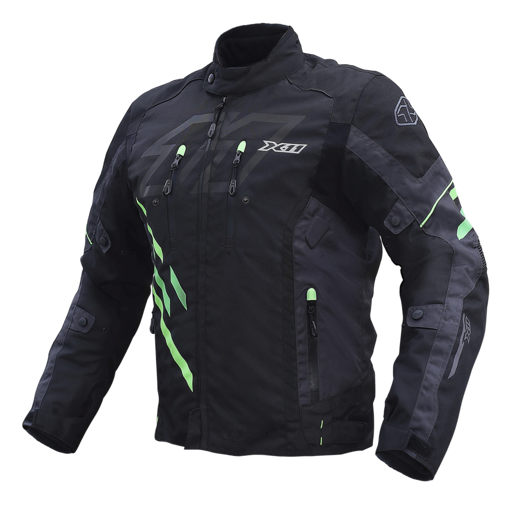 Jaqueta X11 Masculina Iron 3 Sporadic Verde Impermeável