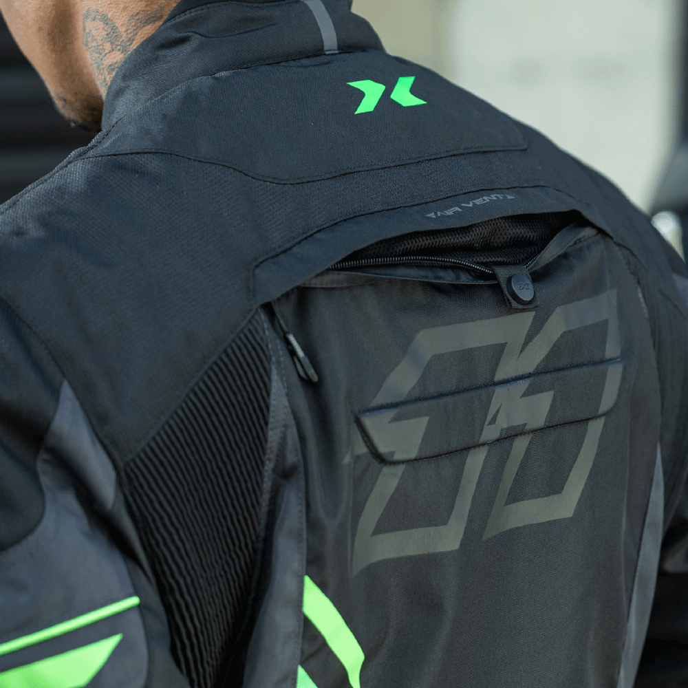 Jaqueta X11 Masculina Iron 3 Sporadic Verde Impermeável